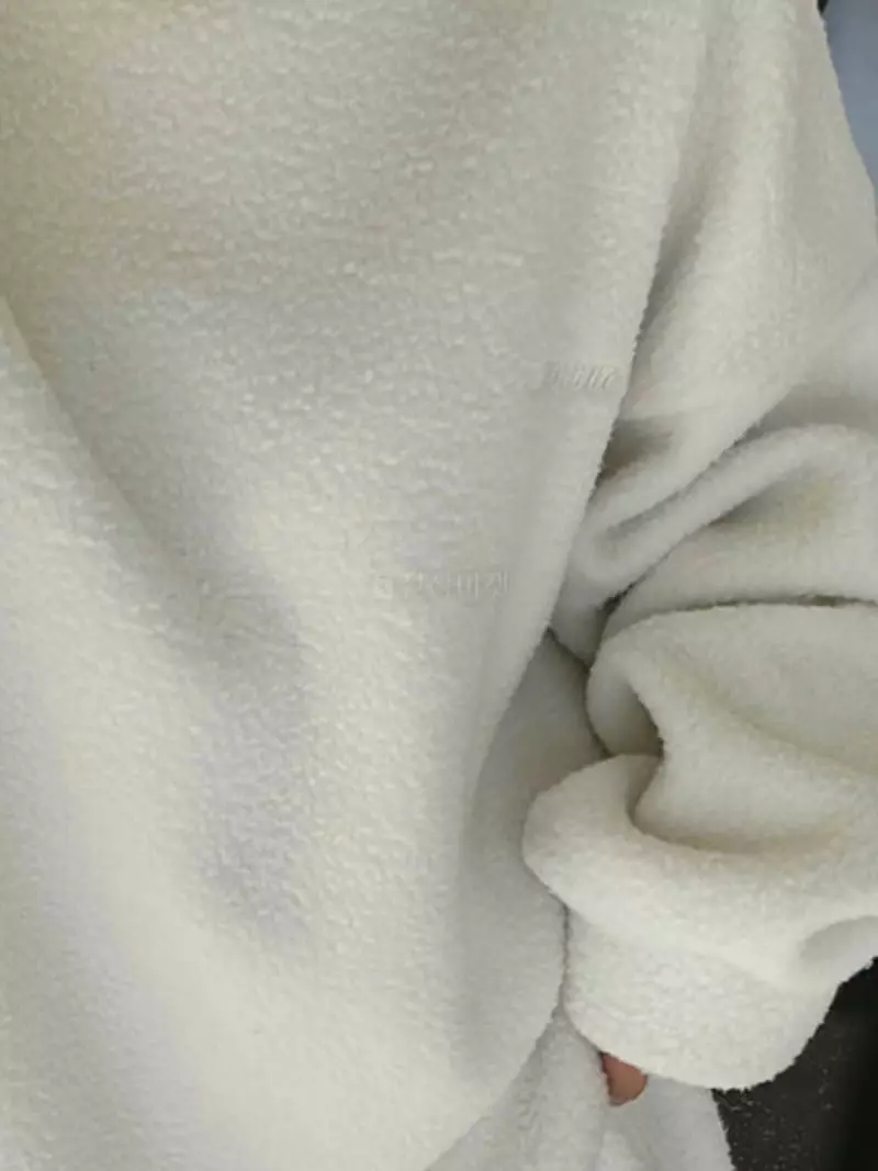 140 Avenue - Korean Women Fashion - #momslook - Fleece Sweatshirt - 6