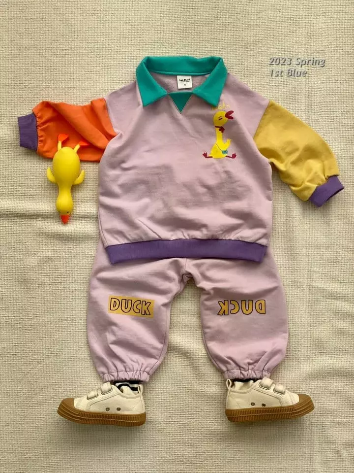 1st Blue - Korean Children Fashion - #Kfashion4kids - Duck Pants - 5