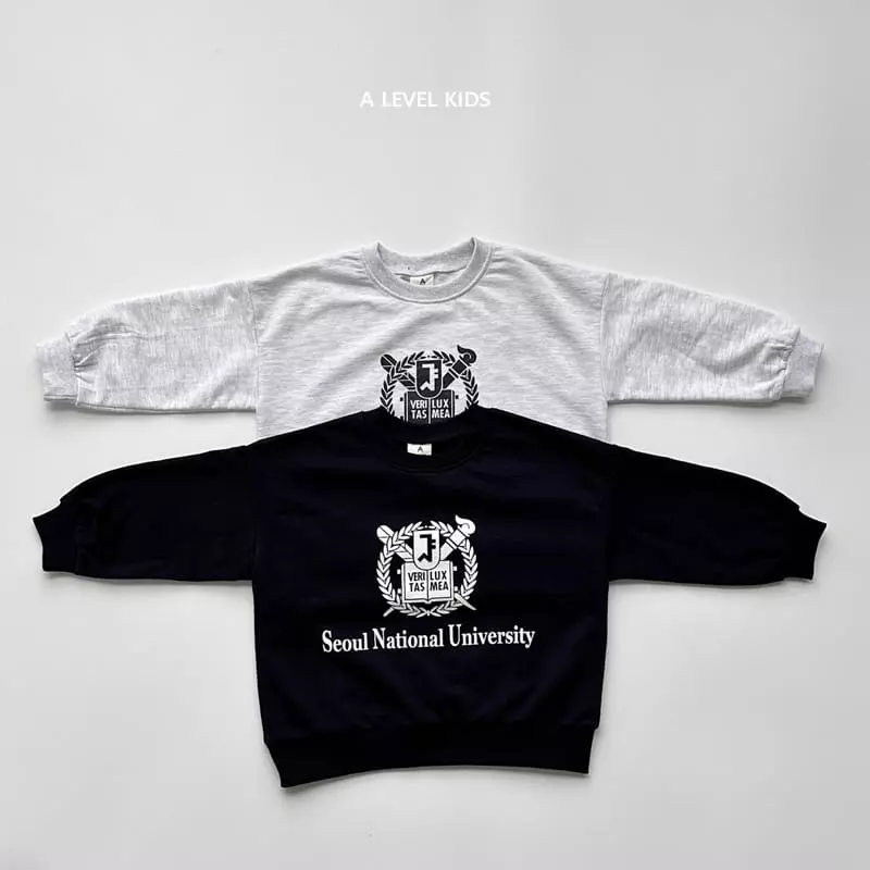 A Level - Korean Children Fashion - #kidsstore - Seoul Unovesrsity Top Bottom Set - 7