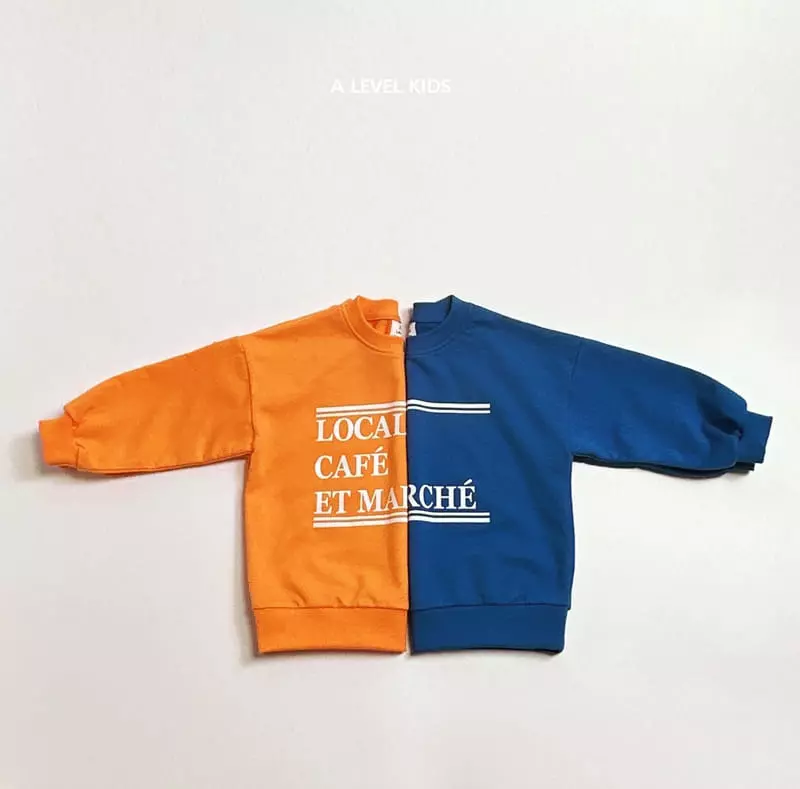 A Level - Korean Children Fashion - #magicofchildhood - Local Letter Sweatshirt - 4