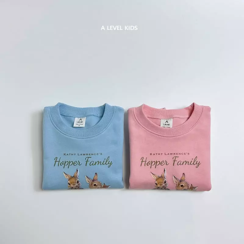 A Level - Korean Children Fashion - #minifashionista - Rabbit Family Sweatshirt - 3