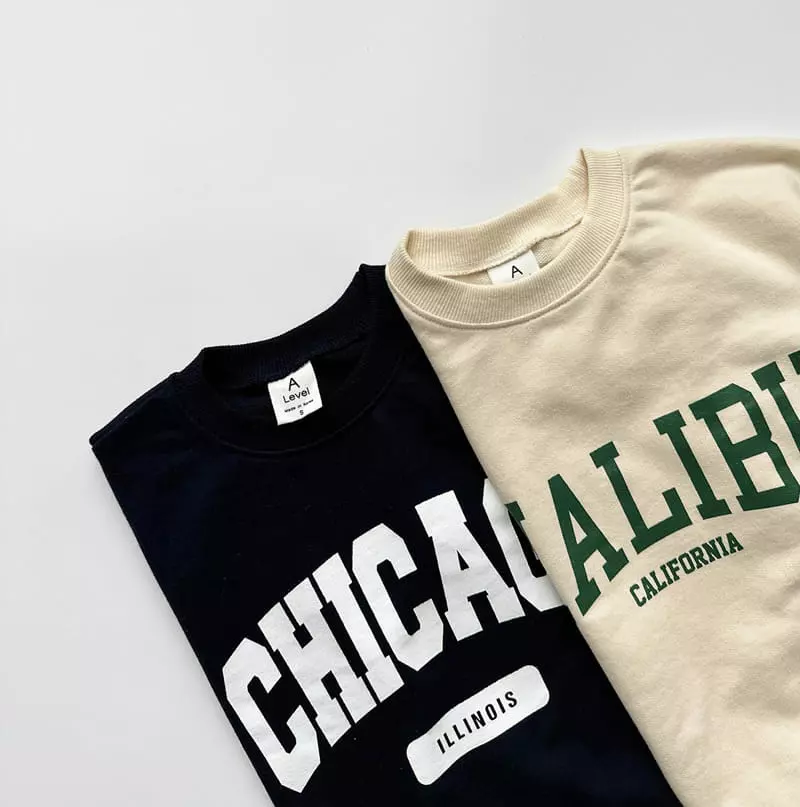 A Level - Korean Children Fashion - #minifashionista - Chicago Top Bottom Set - 7