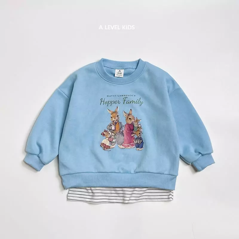 A Level - Korean Children Fashion - #stylishchildhood - Rabbit Family Sweatshirt - 7