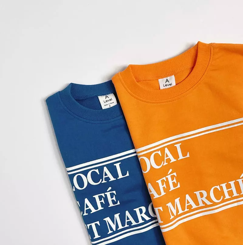 A Level - Korean Children Fashion - #todddlerfashion - Local Letter Sweatshirt - 6