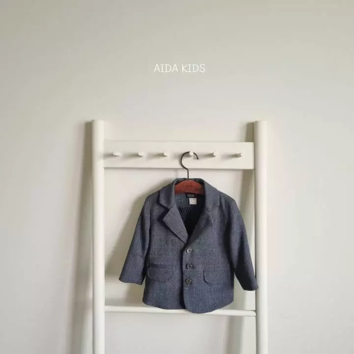 Aida - Korean Baby Fashion - #babyboutiqueclothing - Glen Jacket - 2