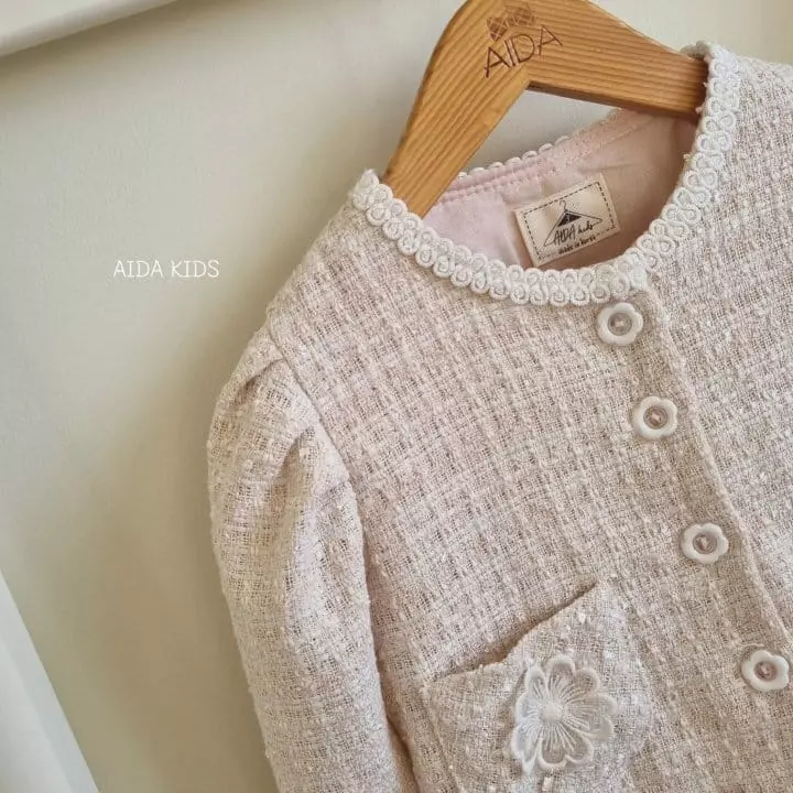 Aida - Korean Baby Fashion - #babyfashion - Coco Twid Jacket - 6