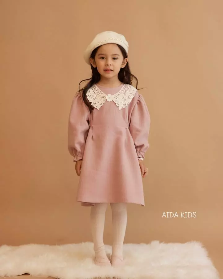 Aida - Korean Baby Fashion - #babyfever - New Candle One-piece - 3