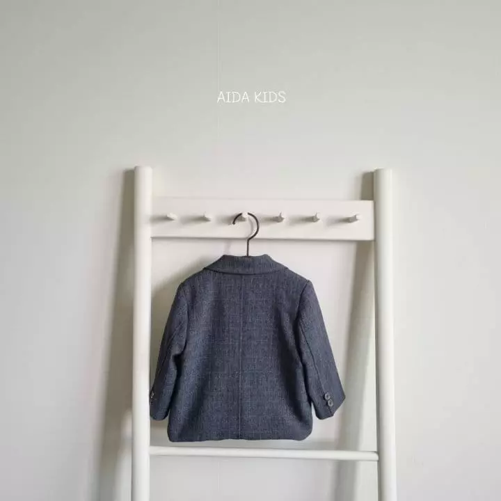 Aida - Korean Baby Fashion - #babyfever - Glen Jacket - 5