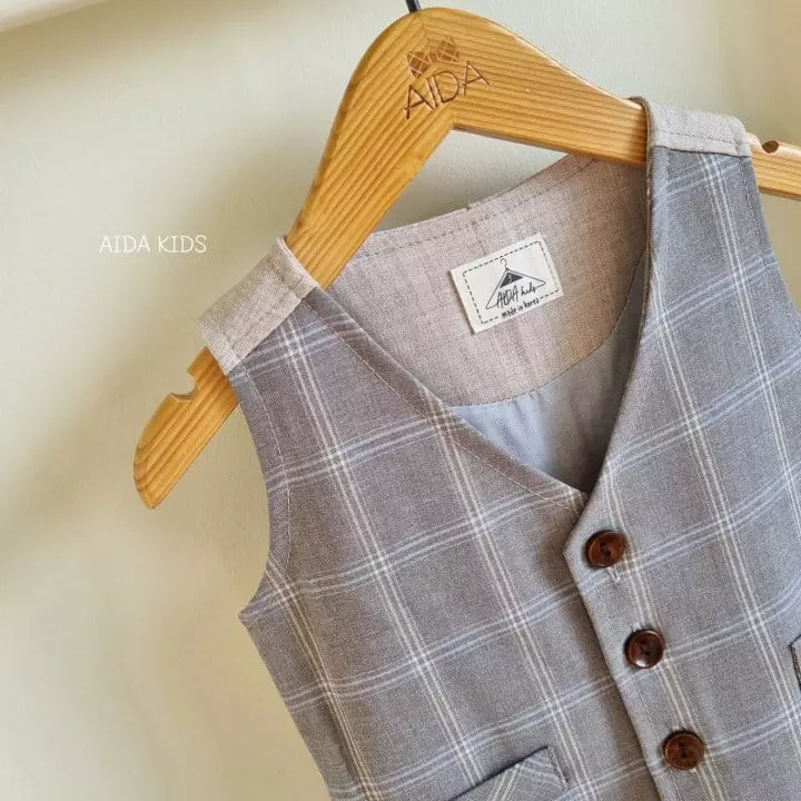 Aida - Korean Baby Fashion - #babylifestyle - Classic Vest - 3