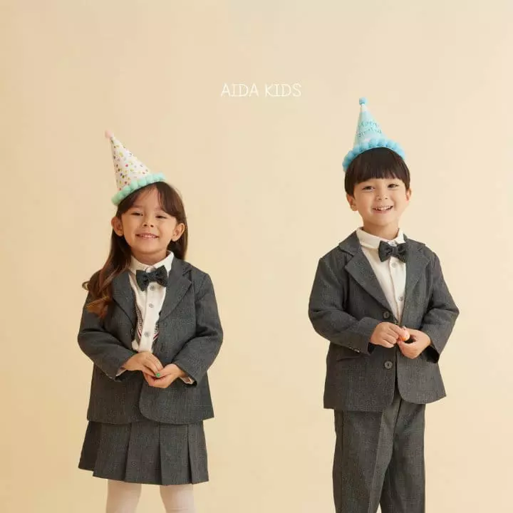 Aida - Korean Baby Fashion - #babyoninstagram - Glen Jacket - 8