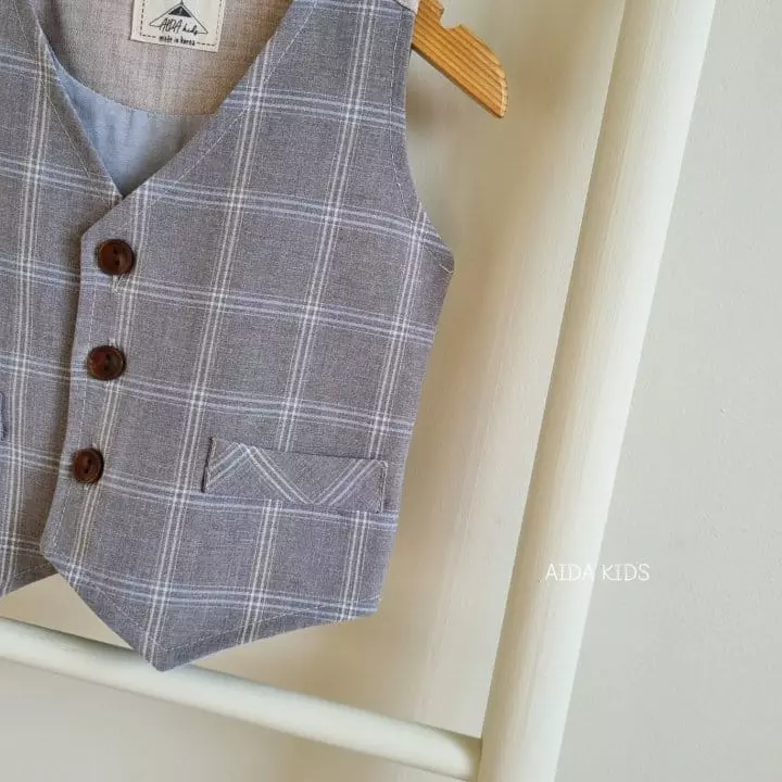 Aida - Korean Baby Fashion - #babylifestyle - Classic Vest - 4