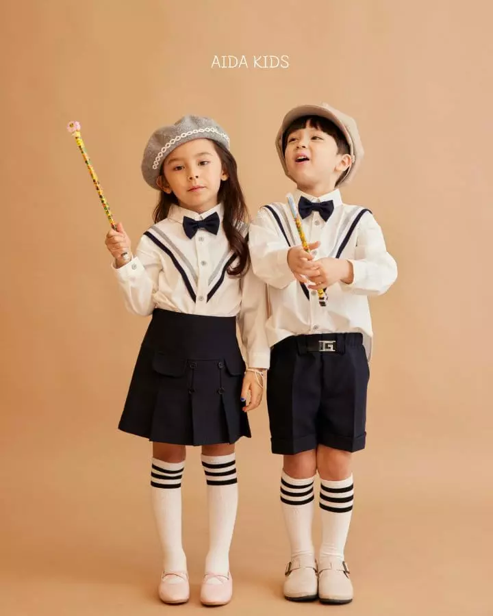 Aida - Korean Baby Fashion - #babyoninstagram - New V Shirt - 4