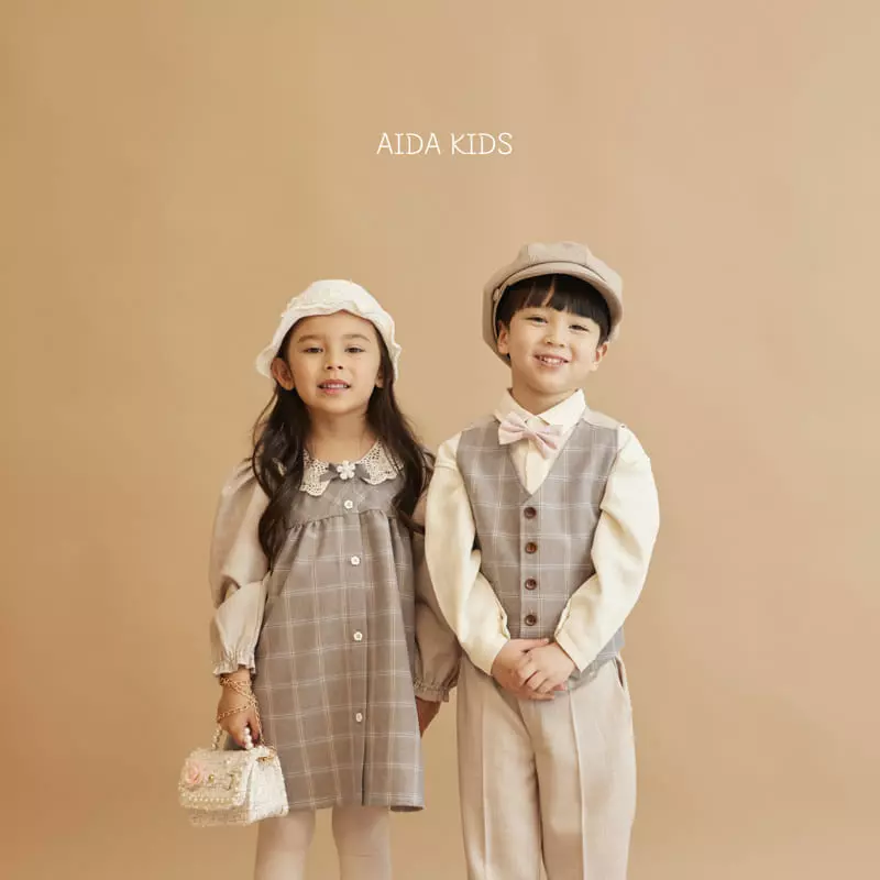 Aida - Korean Baby Fashion - #babywear - Classic Embroidery One-piece - 7