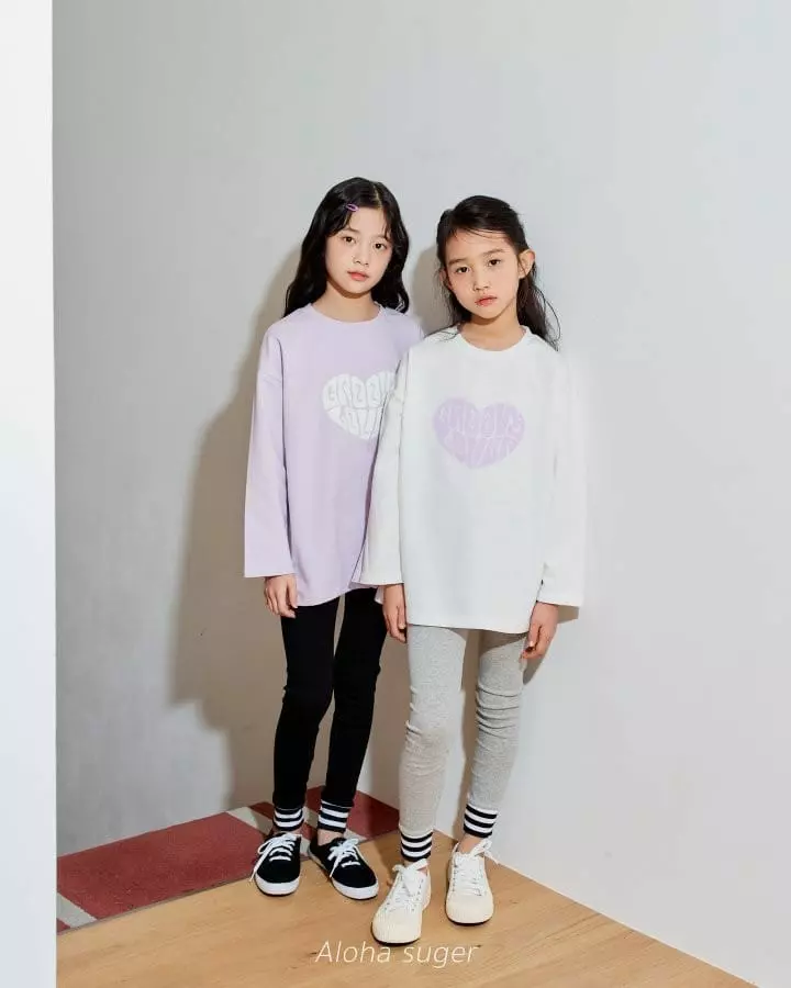 Aloha Suger - Korean Children Fashion - #childofig - Piping Leggings - 6