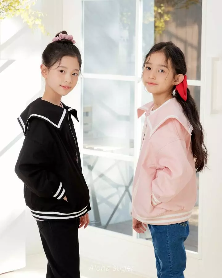 Aloha Suger - Korean Children Fashion - #childrensboutique - Sailor Jumper - 2