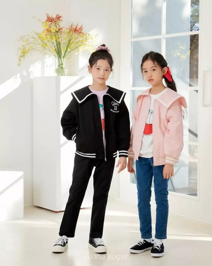 Aloha Suger - Korean Children Fashion - #discoveringself - Skinny Jeans - 7