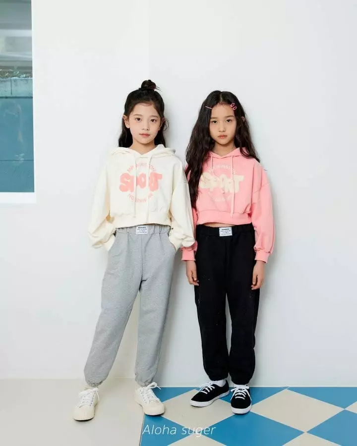 Aloha Suger - Korean Children Fashion - #littlefashionista - Label Pants - 4