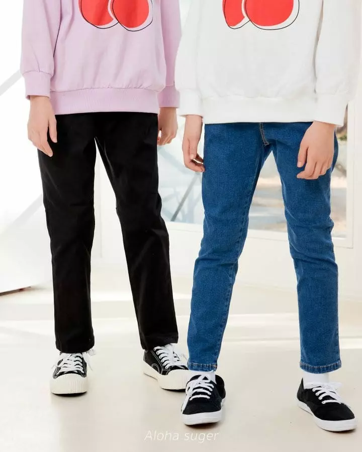 Aloha Suger - Korean Children Fashion - #stylishchildhood - Skinny Jeans - 3