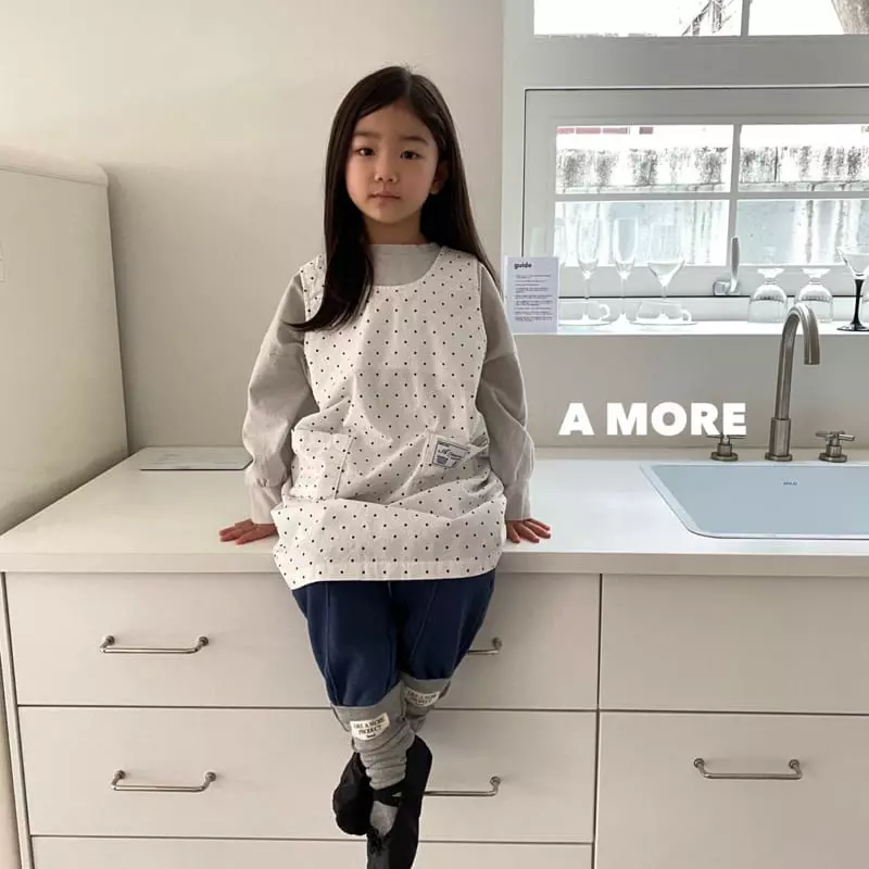 Amore - Korean Children Fashion - #childofig - New Dot One-piece - 2