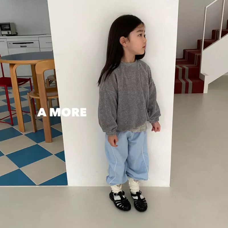Amore - Korean Children Fashion - #fashionkids - Terry Sweatshirt - 6