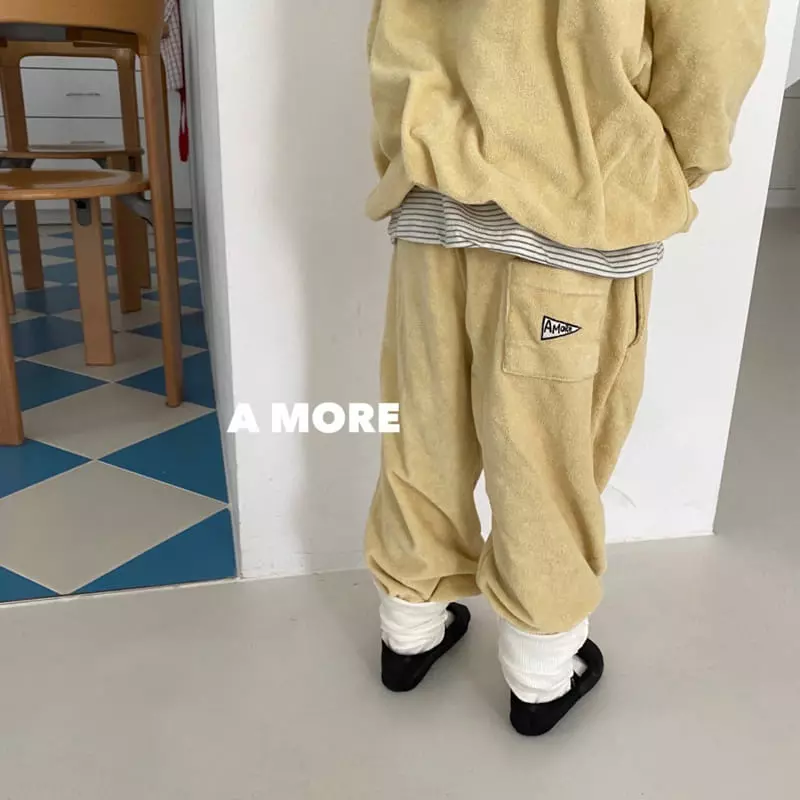 Amore - Korean Children Fashion - #kidsshorts - Terry Pants - 11
