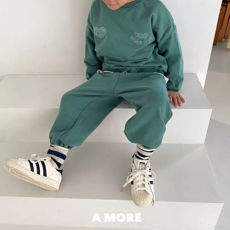 Amore - Korean Children Fashion - #toddlerclothing - Heart Sweatshirt