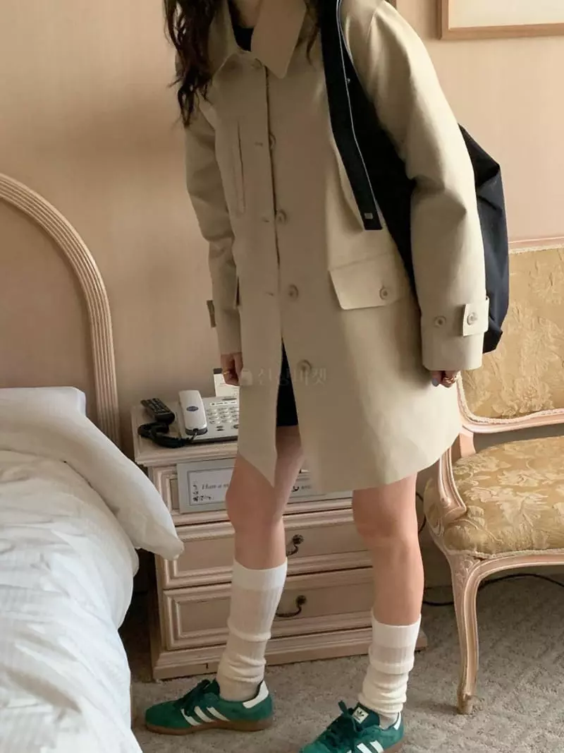 And Floyd - Korean Women Fashion - #momslook - Lewen Half Coat