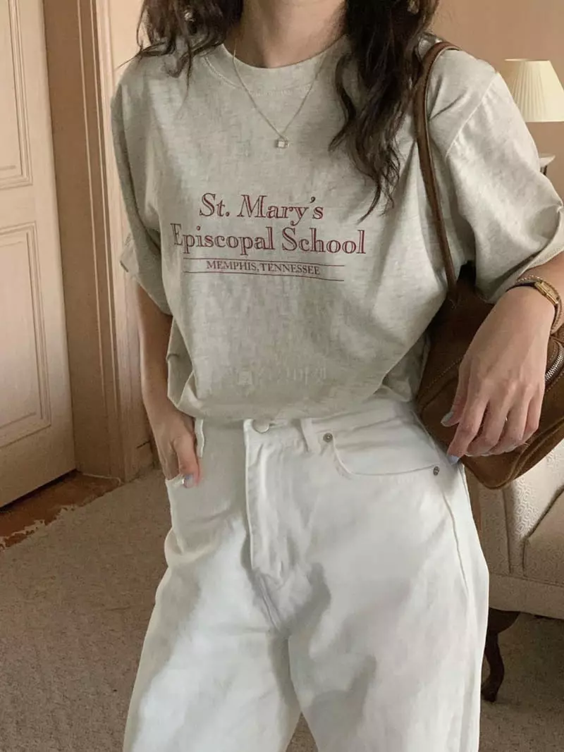 And Floyd - Korean Women Fashion - #momslook - Marie Tee - 6
