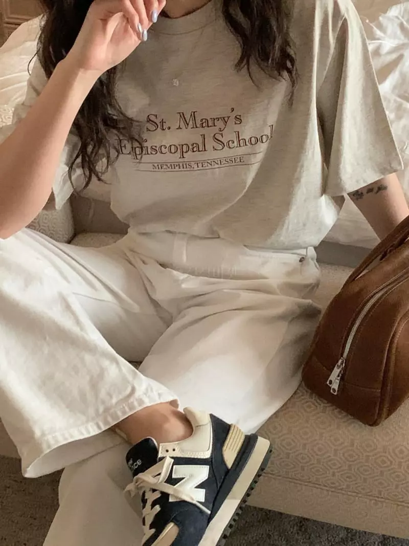 And Floyd - Korean Women Fashion - #momslook - Marie Tee - 8