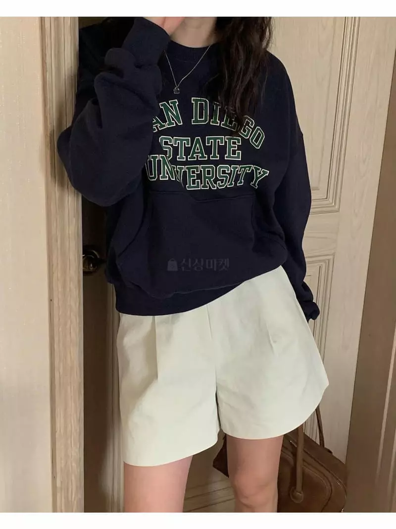 And Floyd - Korean Women Fashion - #momslook - Sandy Pocket Sweatshirt - 3