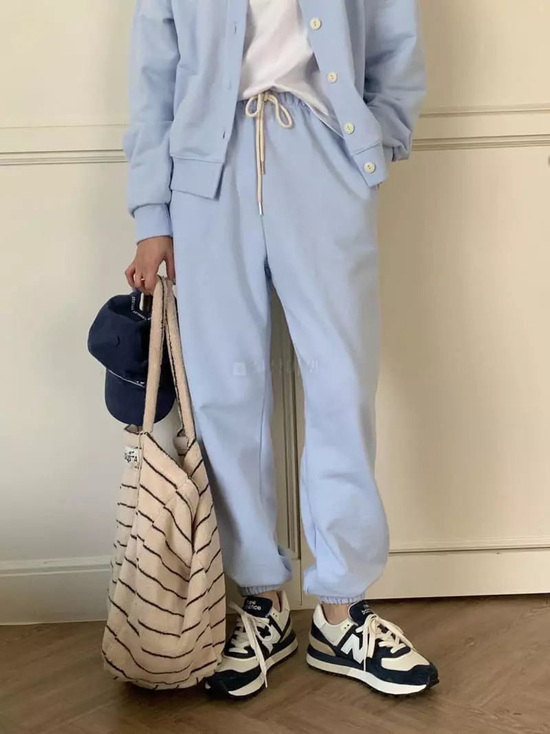 And Floyd - Korean Women Fashion - #vintagekidsstyle - Mar Jogger Pants - 7