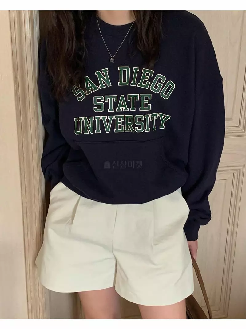 And Floyd - Korean Women Fashion - #momslook - Sandy Pocket Sweatshirt - 4