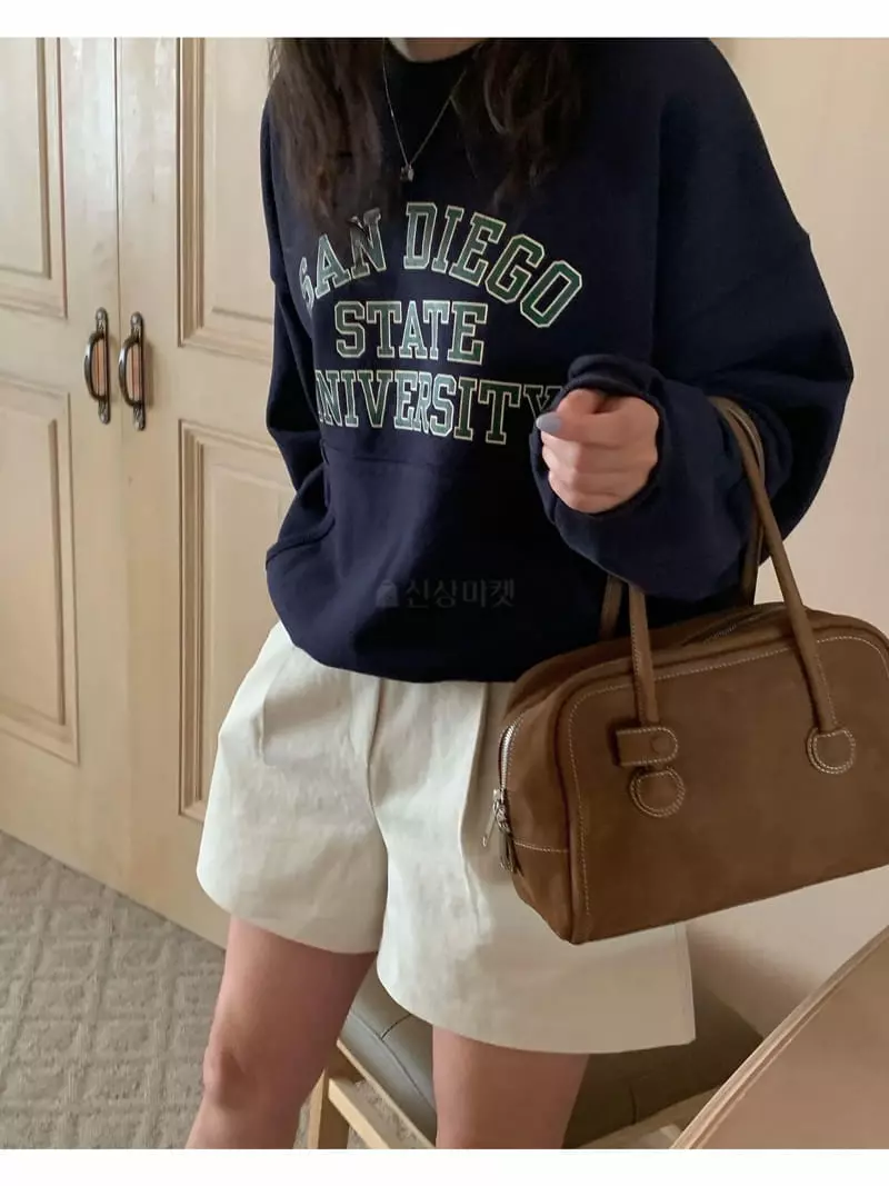 And Floyd - Korean Women Fashion - #womensfashion - Sandy Pocket Sweatshirt - 8