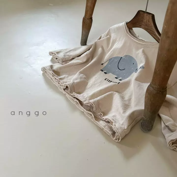 Anggo - Korean Baby Fashion - #babyclothing - Nose Is Hand Tee - 3