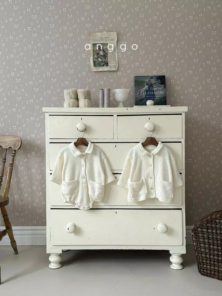 Anggo - Korean Baby Fashion - #babyfever - Custard Cardigan