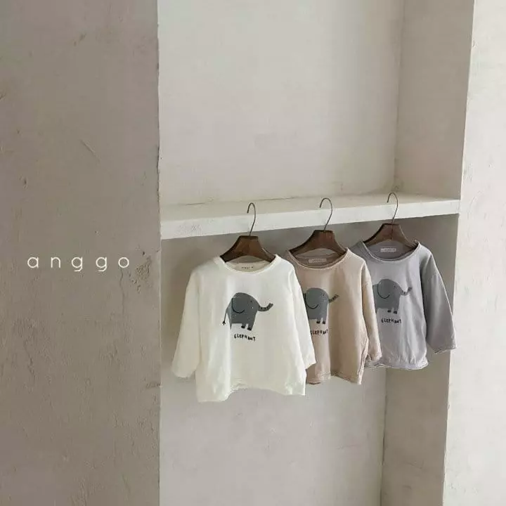 Anggo - Korean Baby Fashion - #babygirlfashion - Nose Is Hand Tee - 6
