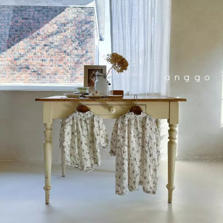 Anggo - Korean Baby Fashion - #babylifestyle - Herb Bodysuit Flower