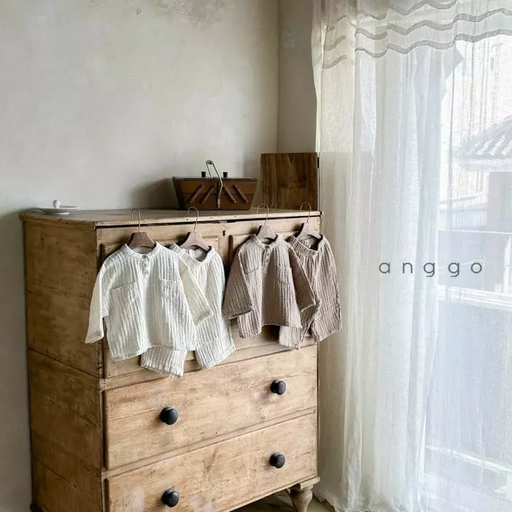 Anggo - Korean Baby Fashion - #babywear - Marlang Top Bottom Set - 2