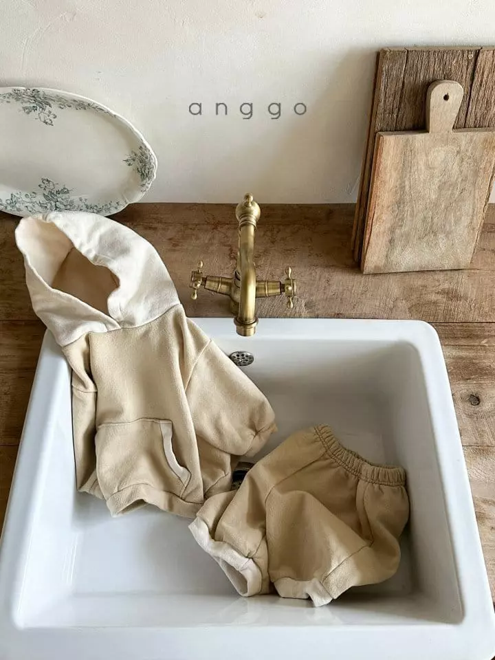 Anggo - Korean Baby Fashion - #babywear - Caramel Top Bottom Set