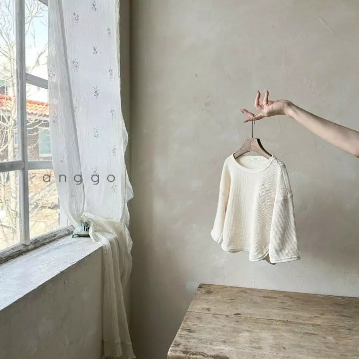 Anggo - Korean Baby Fashion - #babywear - Croiffle Tee