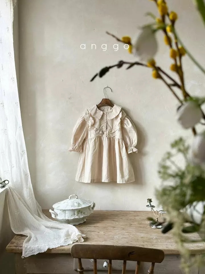 Anggo - Korean Children Fashion - #Kfashion4kids - Cookie One-piece Check