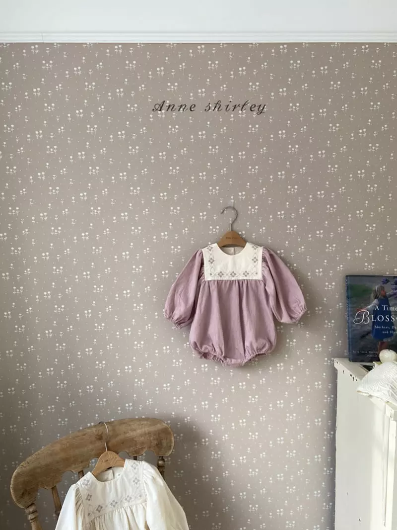 Anne Shirley - Korean Baby Fashion - #babyboutique - Lelly Embrodiery Bodysuit - 2