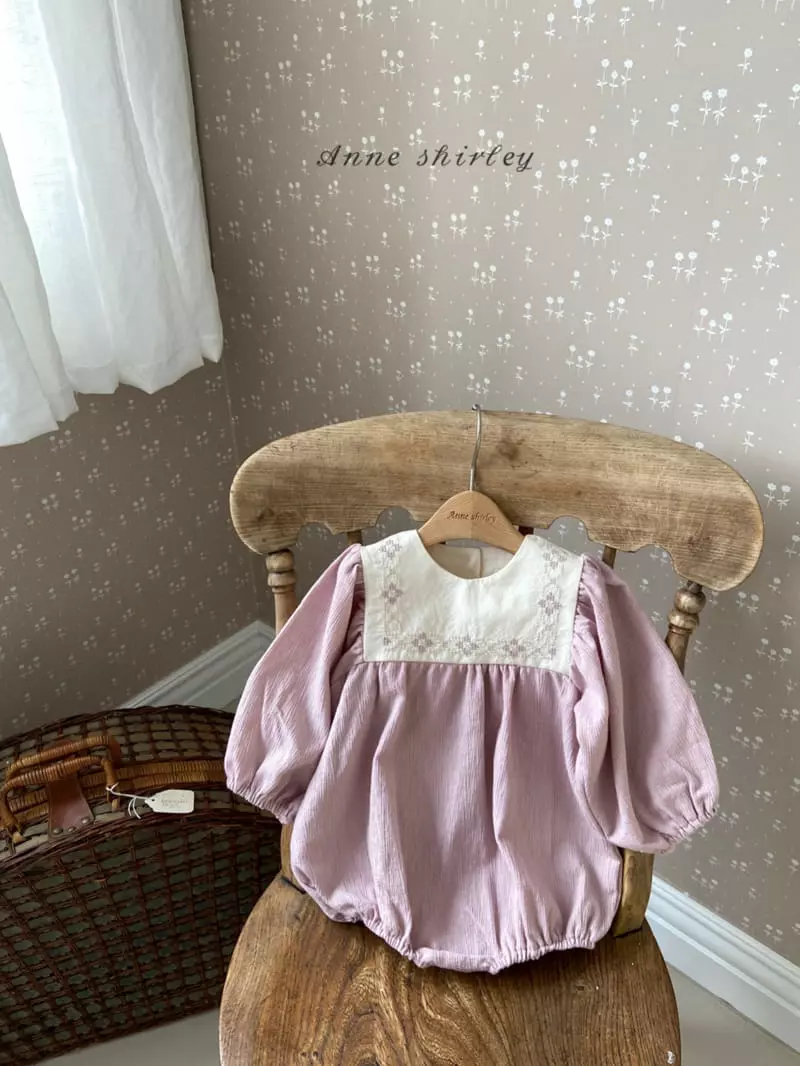Anne Shirley - Korean Baby Fashion - #babyboutique - Lelly Embrodiery Bodysuit - 3