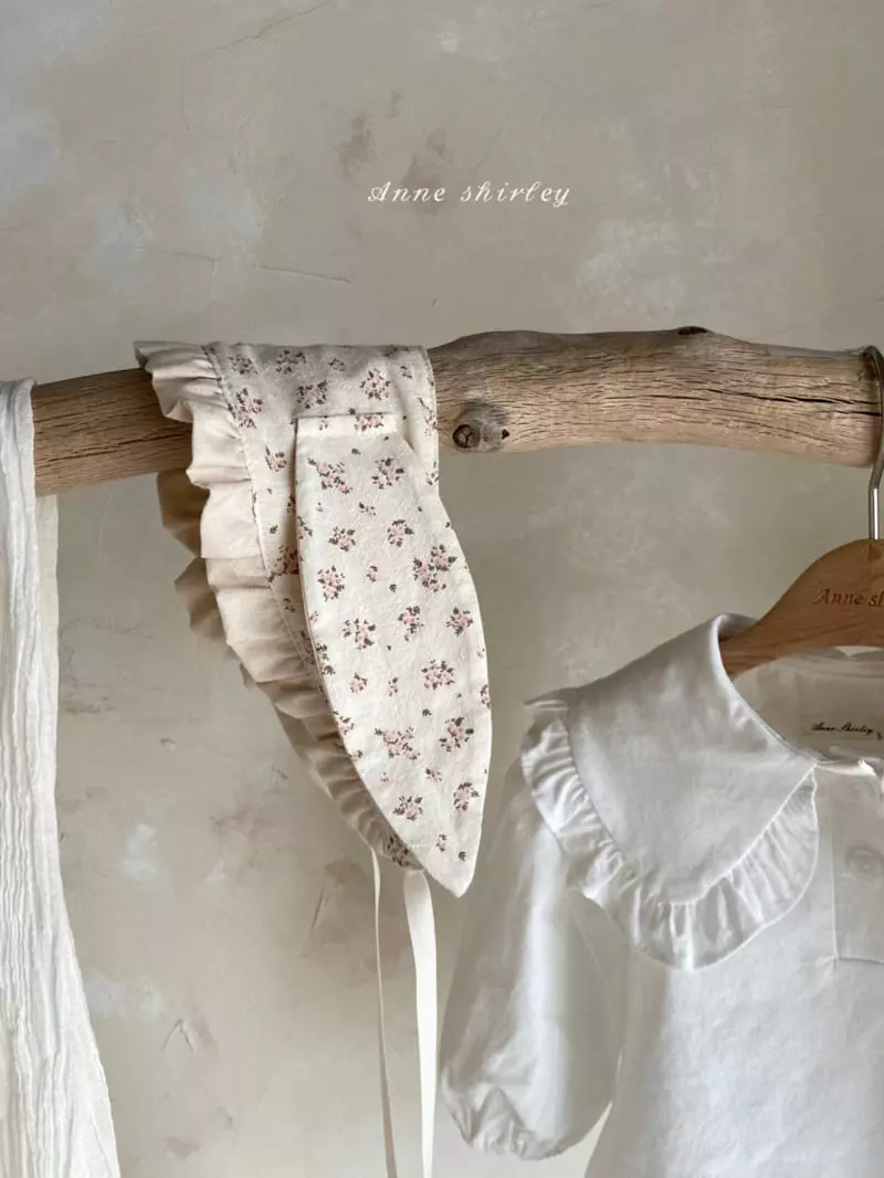 Anne Shirley - Korean Baby Fashion - #babyboutique - Rabbit Flower Bonnet