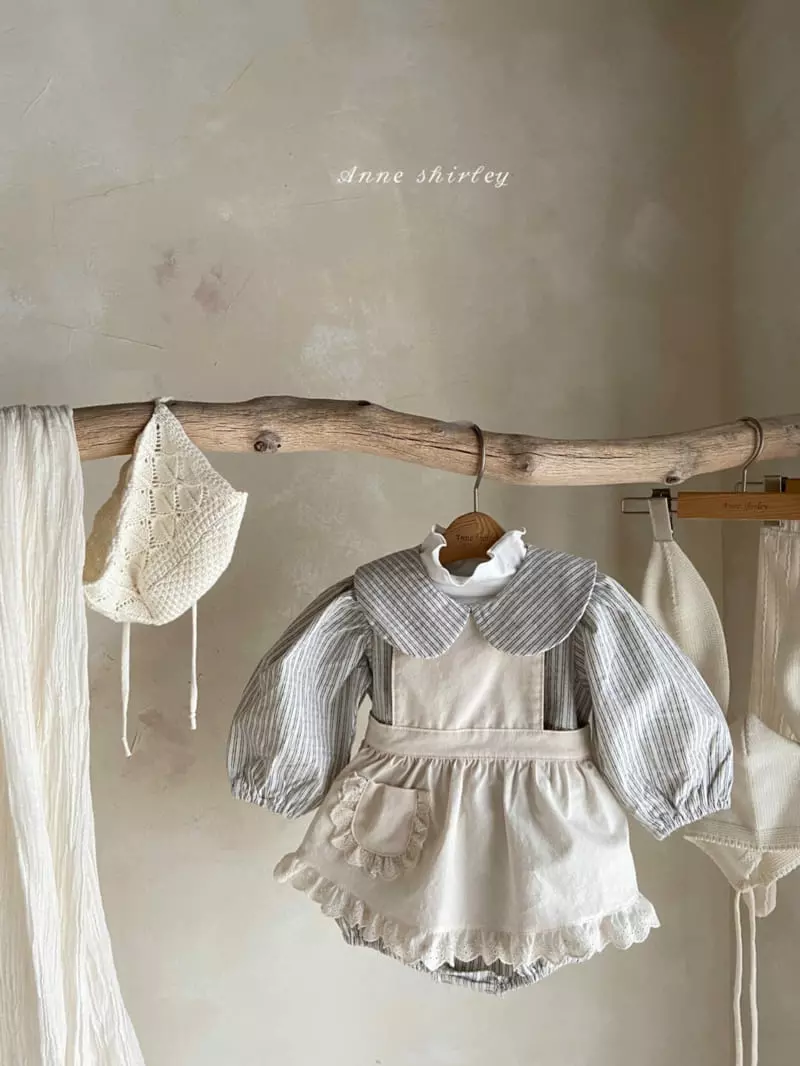 Anne Shirley - Korean Baby Fashion - #babyfashion - Anne Collar Bodysuit - 9