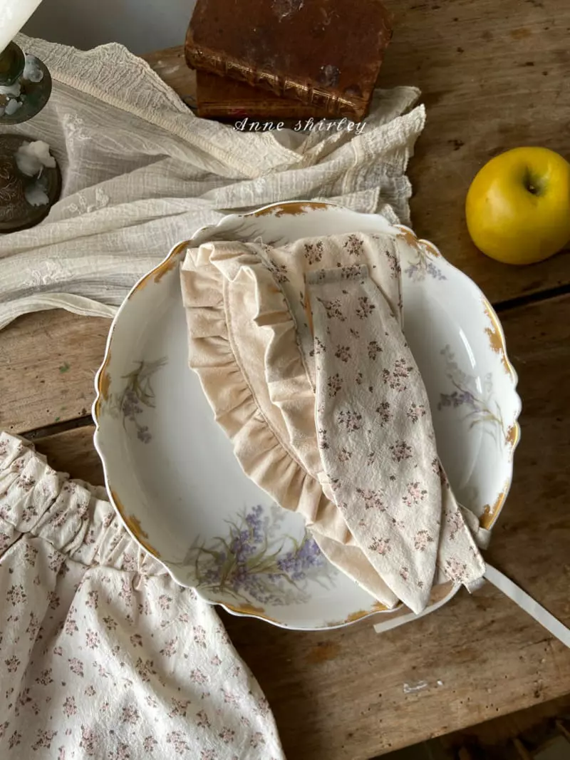 Anne Shirley - Korean Baby Fashion - #babyfever - Rabbit Flower Bonnet - 5