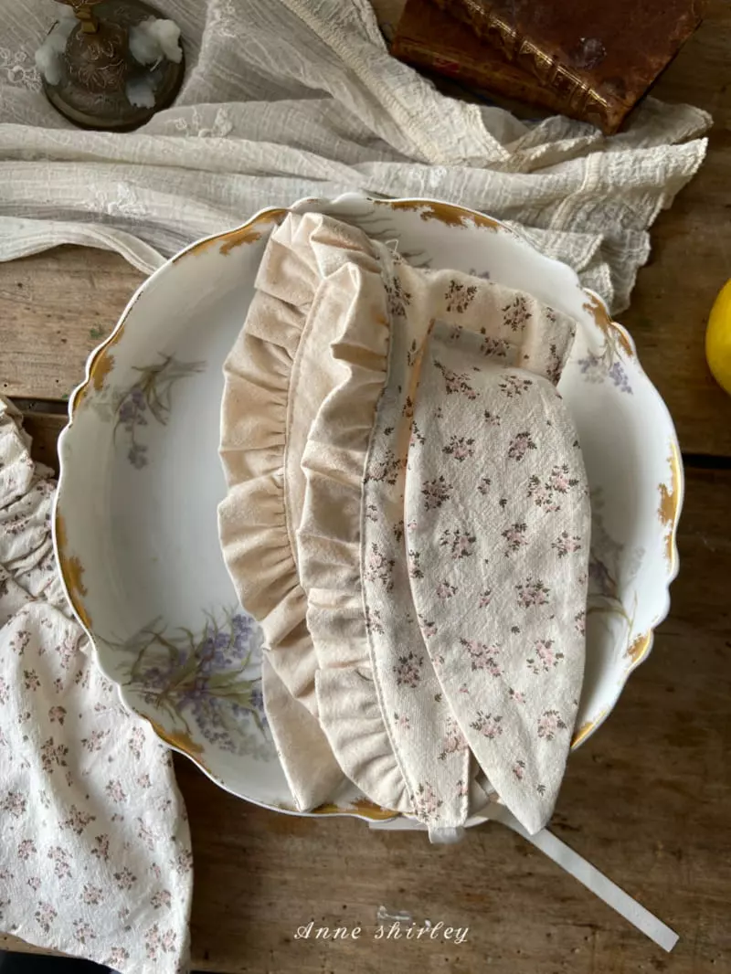 Anne Shirley - Korean Baby Fashion - #babyoninstagram - Rabbit Flower Bonnet - 8