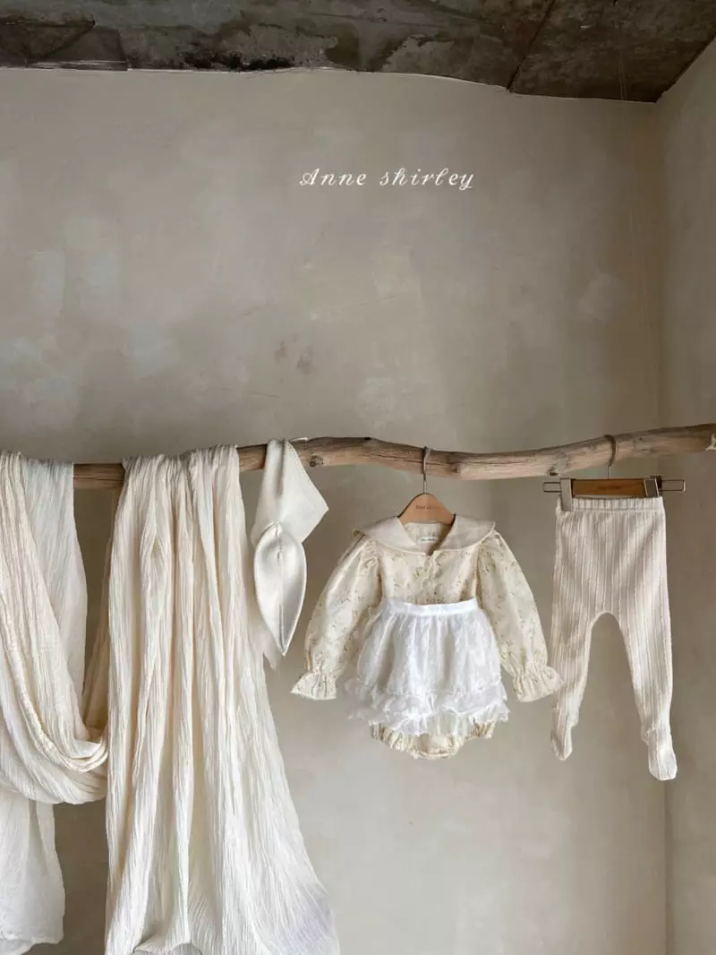 Anne Shirley - Korean Baby Fashion - #babyootd - Blan Apron - 11