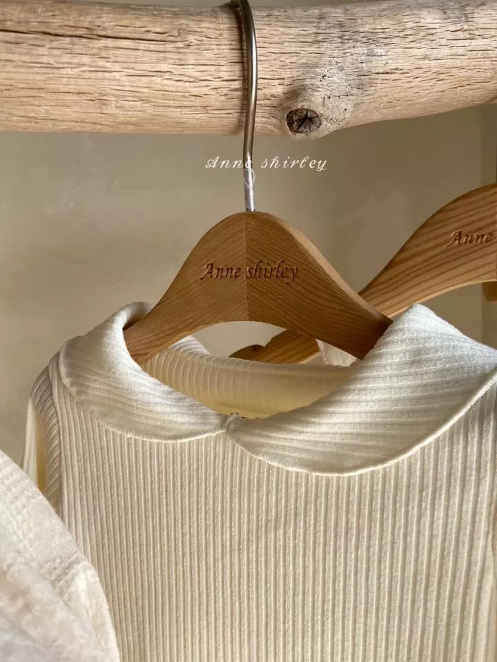 Anne Shirley - Korean Baby Fashion - #babyootd - Girl Rib Collar Tee - 12