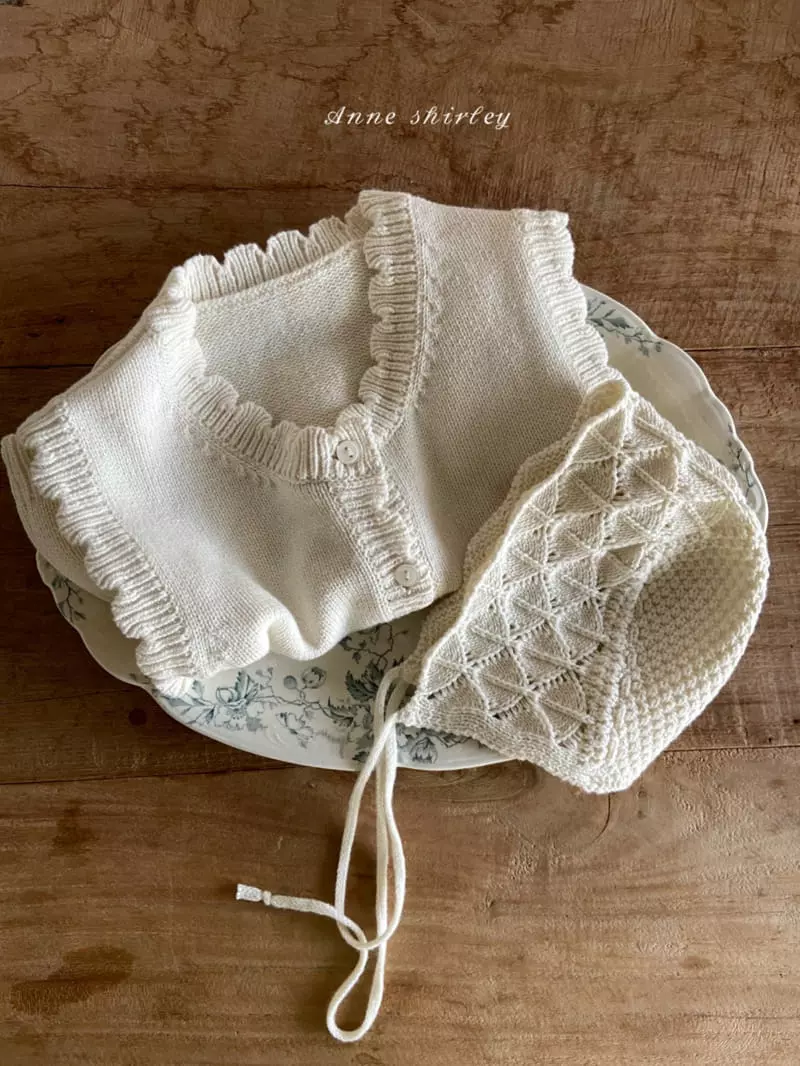 Anne Shirley - Korean Baby Fashion - #babyootd - Melo Knit Vest - 3